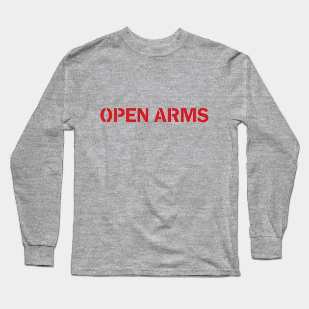 Open Arms Long Sleeve T-Shirt by Ghean